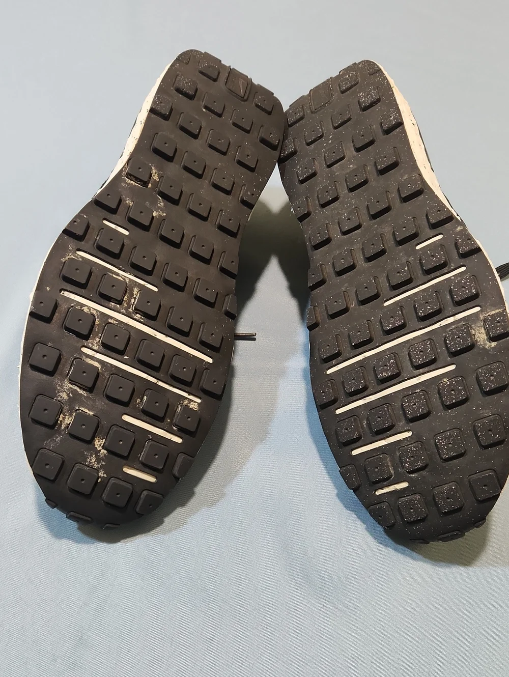 Nike Men’s Waffle One Crater In Black and Anthracite. Size 15.